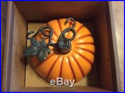 Longaberger RARE 2012 Collectors Club Pumpkin Basket Set