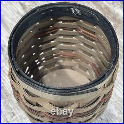 Longaberger RARE 2014 Collectors Club Barrel Basket SIGNED