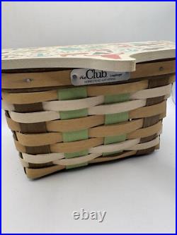 Longaberger RARE Amazing America Event Basket With America Lid And Protector