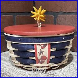 Longaberger RARE Club Limited Exclusive Large Firecracker Set