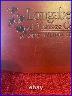 Longaberger Rare 2012 Yankee Candle Event Basket Set NWT's