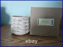 Longaberger Rare 2013 Boo Basket Ghost with Tags Box For Topper Halloween