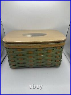 Longaberger Rare Family Tissue Basket