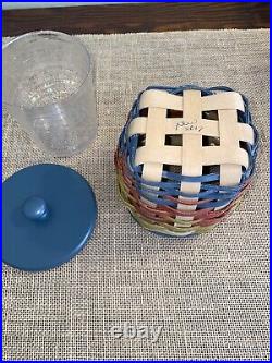 Longaberger Rare Limited Collectors Club Award Little Jar Basket Set
