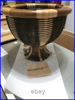 Longaberger Rare Master Studio Centerpiece Basket Set Signed