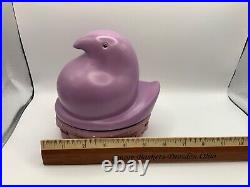 Longaberger Rare Purple Peep Basket Set. Topper, Basket & Protector NEW