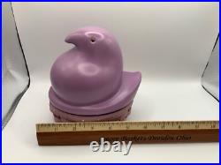 Longaberger Rare Purple Peep Basket Set. Topper, Basket & Protector NEW
