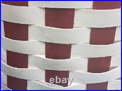 Longaberger Red And White Tree Skirt