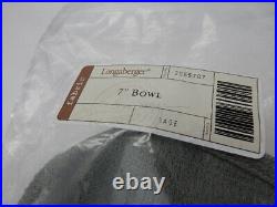 Longaberger Sage (Green) BOWL BASKET SET 4-Liners USA 7 9 11 13 Inch