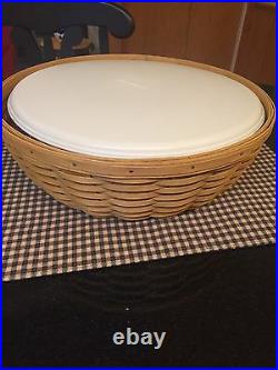 Longaberger Serve Around Basket Set- New