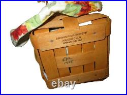 Longaberger Set Of 5 Baskets Various Sizes 1995-1998 One Basket Marked Amer. Trad