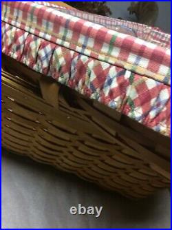 Longaberger Set Of 6 Basket Lot, Laundry, Berry, Traditions, Cake