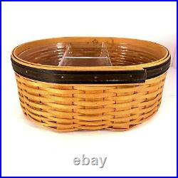 Longaberger Set of 5 Collectors Club Shaker HARMONY Baskets 4 with Protectors