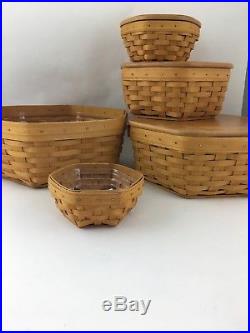 Longaberger Set of 6 Generation Baskets