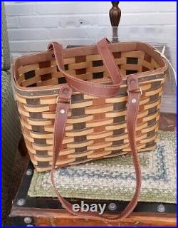 Longaberger Signature Weave Village Basket-2011