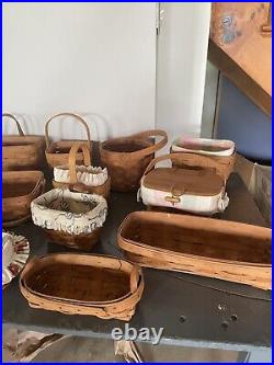 Longaberger Small Baskets Lot Deal