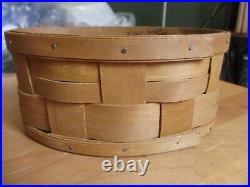 Longaberger Small Medium Large METROPOLITAN Baskets w 2 Lids Liners Protectors