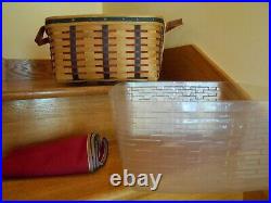 Longaberger Small Wash Day Basket Set Proudly American 03 shipping included