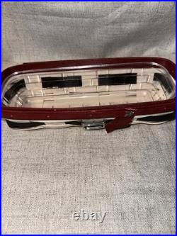 Longaberger Snowman Belly Cracker Basket With Protector Longaberger Snowman Belly Cracker Basket With Protector