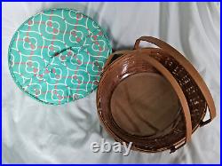 Longaberger Social Gathering BASKET PROTECTOR and INSULATED Hot/Cold COMBO 2015