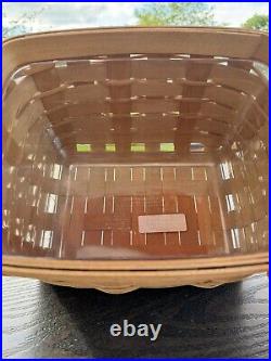 Longaberger Sort And Store Medium Basket