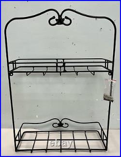 Longaberger Sort & Store Tall File Iron Stand/Basket/Shelf/Liner/Protector