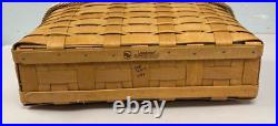 Longaberger Sort & Store Tall File Iron Stand/Basket/Shelf/Liner/Protector