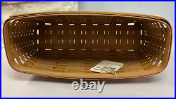 Longaberger Sort & Store Tall File Iron Stand/Basket/Shelf/Liner/Protector