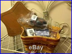 Longaberger Star Baskets & Wrought Iron Stand Combos set of 3 all NEW