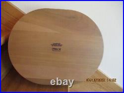 Longaberger Tea Tray Basket oval solid bottom 2004 C Club shipping included