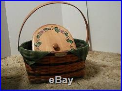 Longaberger Traditions Collection Complete Set of 5 Combo Baskets