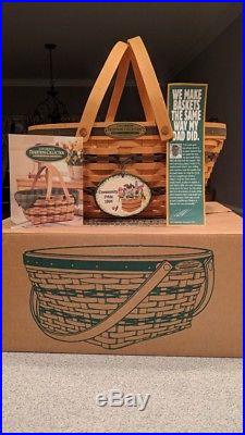 Longaberger Traditions Collection Complete Set of 5 Combo Baskets FAMILY SIGNED