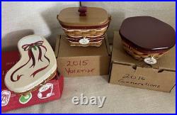 Longaberger Tree Trimming 1999-2016 (18 Baskets) Lot