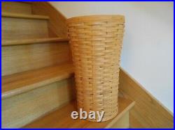 Longaberger Umbrella Basket & Protector Classic 1998 unique shipping included