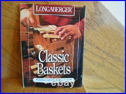 Longaberger Umbrella Basket & Protector Classic 1998 unique shipping included