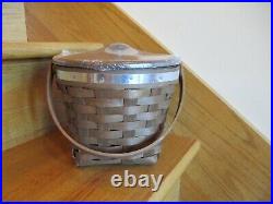 Longaberger Utility 7 Measuring Basket Set with Lid Vintage shipping included