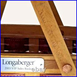 Longaberger VIP Sales Incentive Basket RARE Combo signed by Tami Longaberger