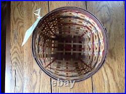 Longaberger Very Rare Signature Plaid 8 Basket SetBrand New