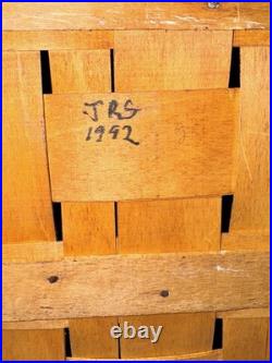 Longaberger Vintage Large Picnic Basket With Plastic Liner