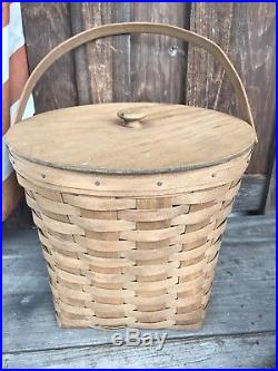 Longaberger Vintage Measuring Basket Set 13, 11, 9, 7,5