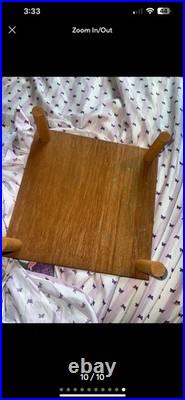 Longaberger Vintage Picnic Basket with attached lid and tray