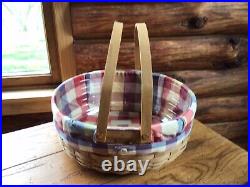 Longaberger Warm Brown Bakers Basket SetBrand New