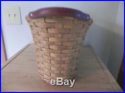 Longaberger Warm Brown Library Basket Set