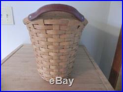 Longaberger Warm Brown Library Basket Set
