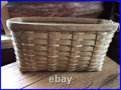 Longaberger Warm Brown Tall File Basket Complete SetBrand New