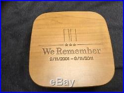 Longaberger We Remember 911 Basket Set With Lid & Protector