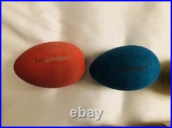 Longaberger Woodcraft (Set of 5) EXTREMELY RARE Easter Eggs Wood