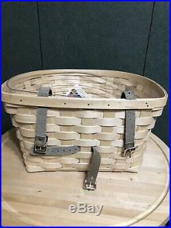 Longaberger Woven Bicycle Basket Set New