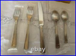 Longaberger Woven Traditions 5 Piece Setting Flatware Nib Free Shipping