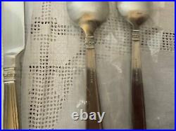 Longaberger Woven Traditions 5 Piece Setting Flatware Nib Free Shipping